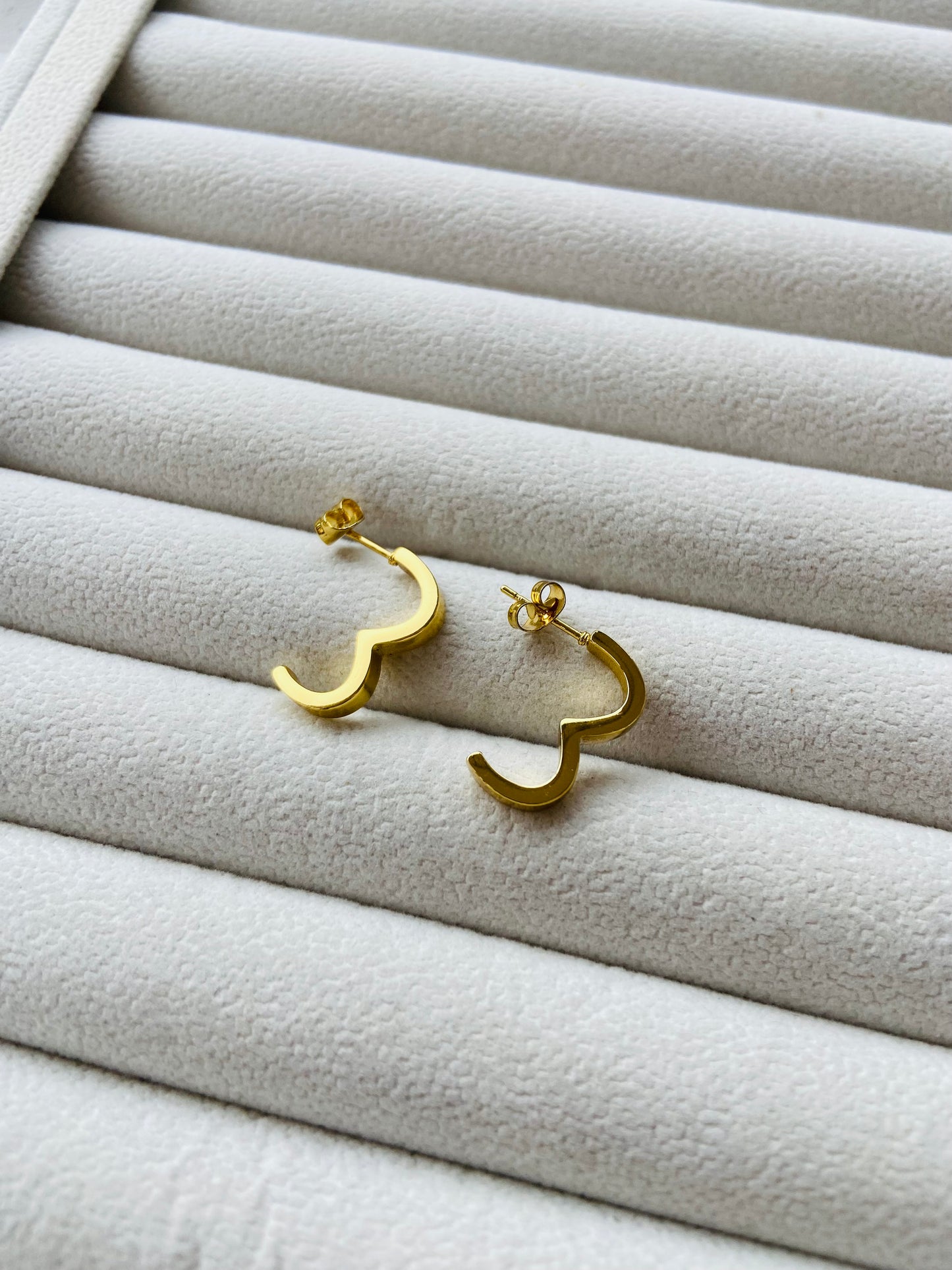 Anti tarnish 3shape earring