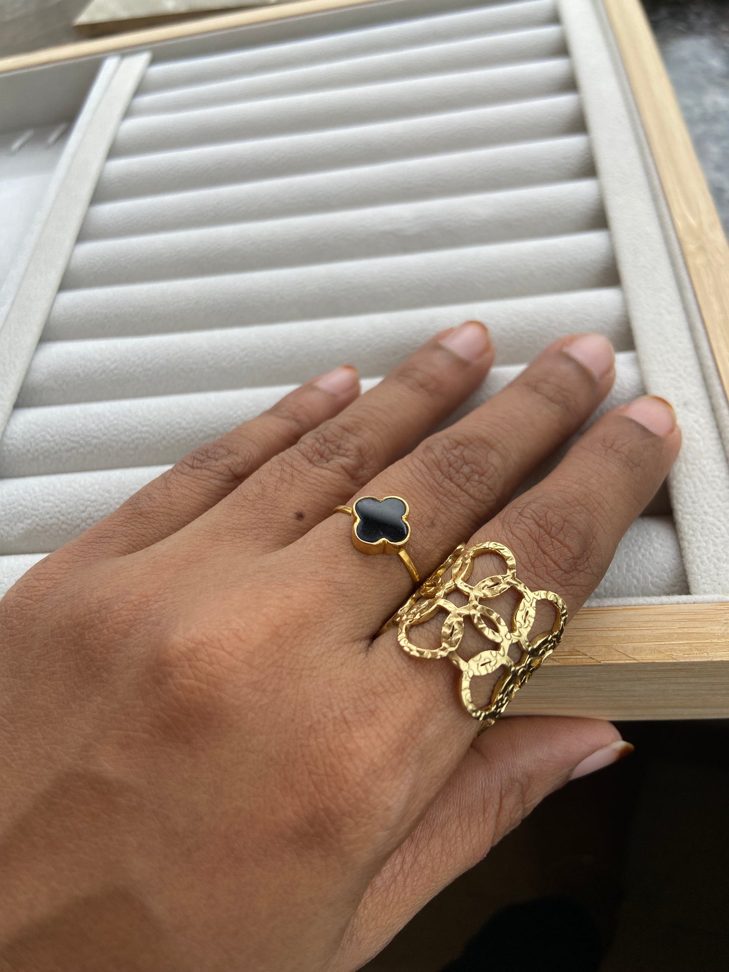 Anti tarnish olympic ring