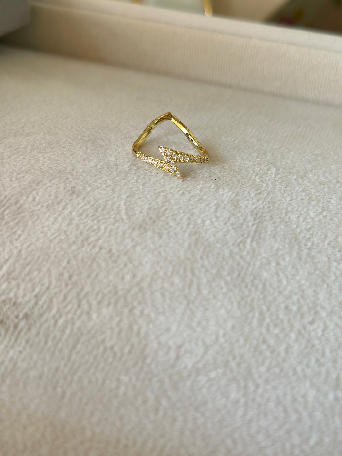 Anti tarnish stone ring