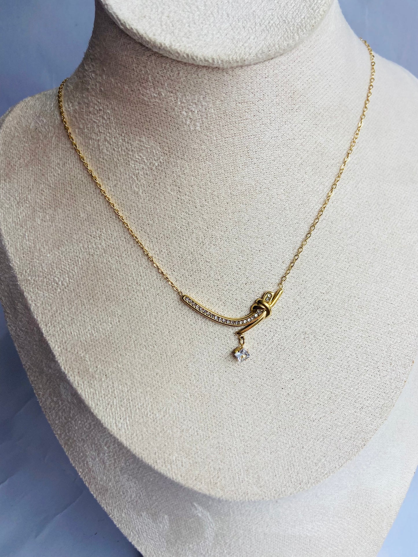 Anti tarnish sutra necklace