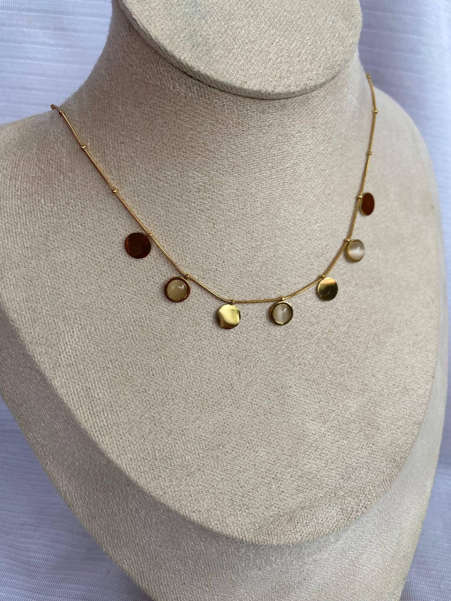 Anti tarnish silora necklace