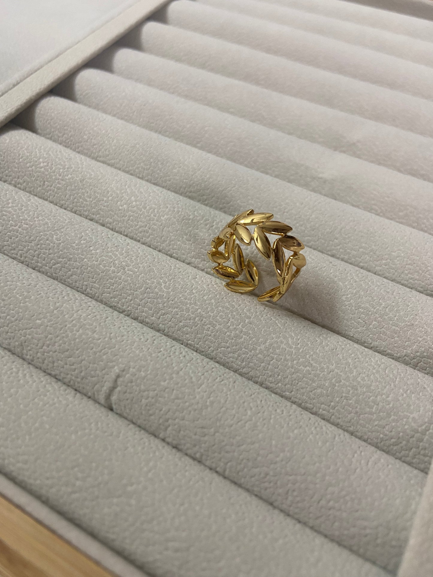 Anti tarnish ziva ring