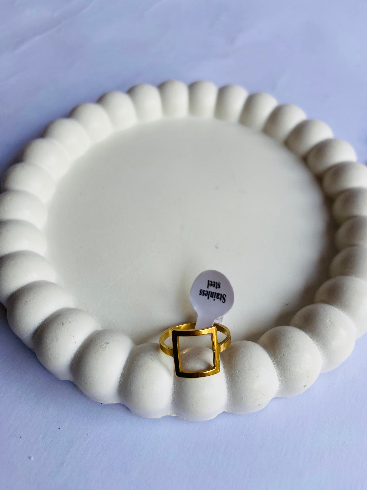 Anti tarnish ring