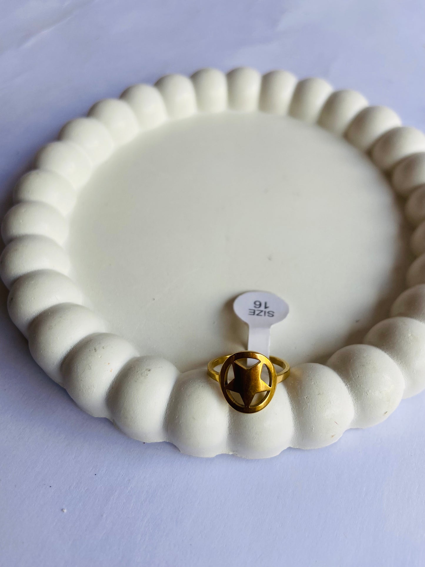 Anti tarnish ring