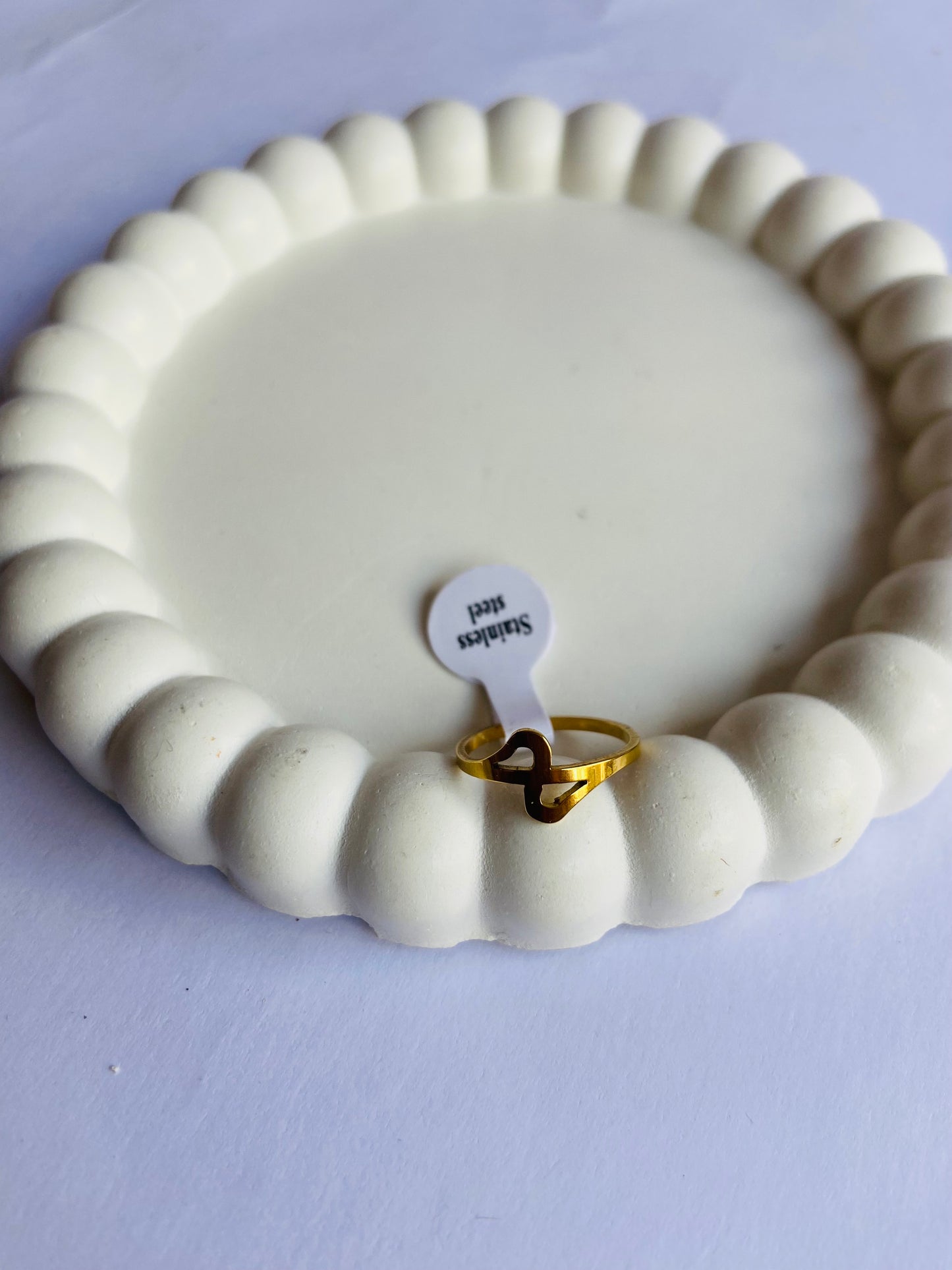Anti tarnish ring