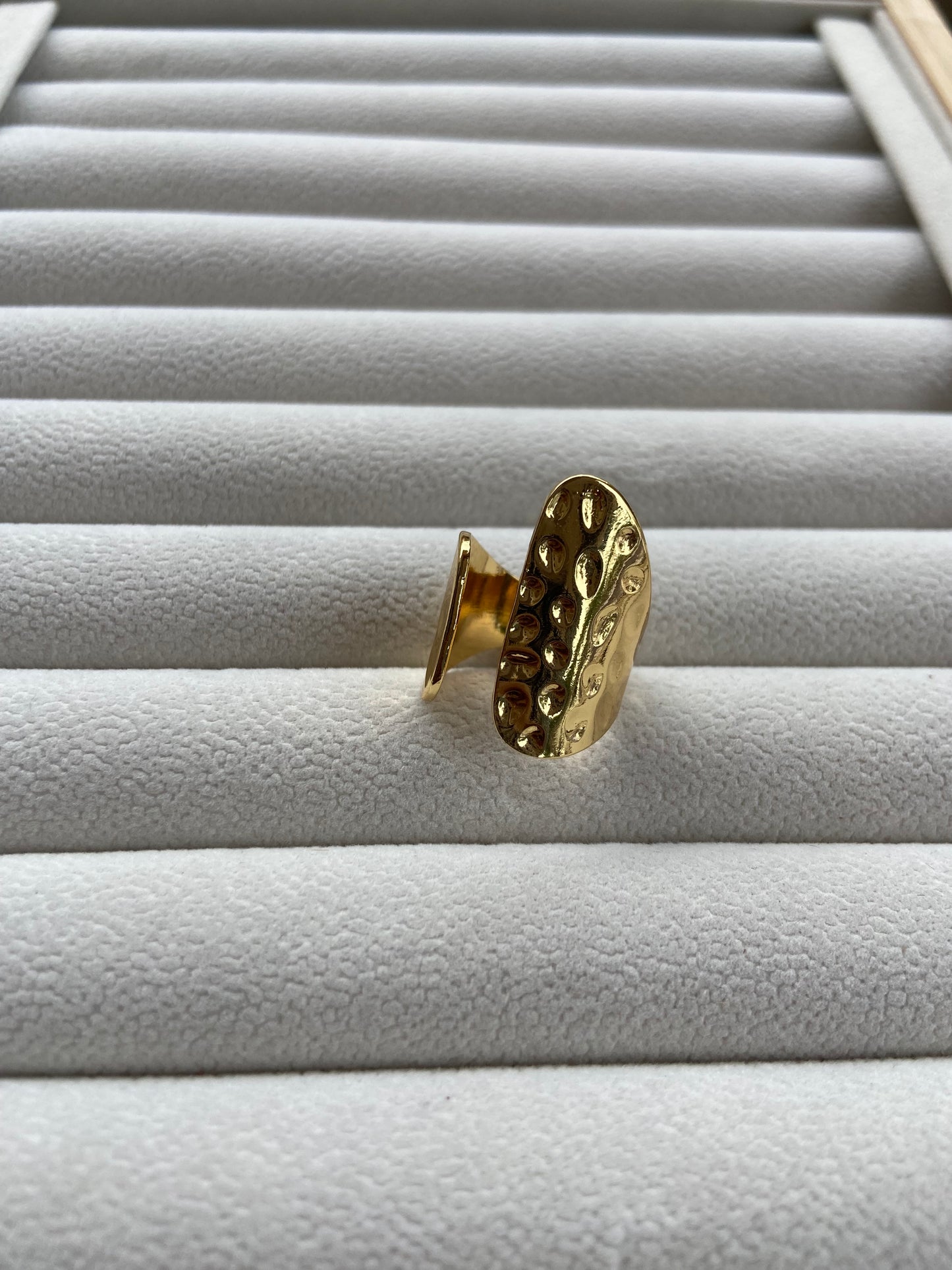 Anti tarnish plott ring