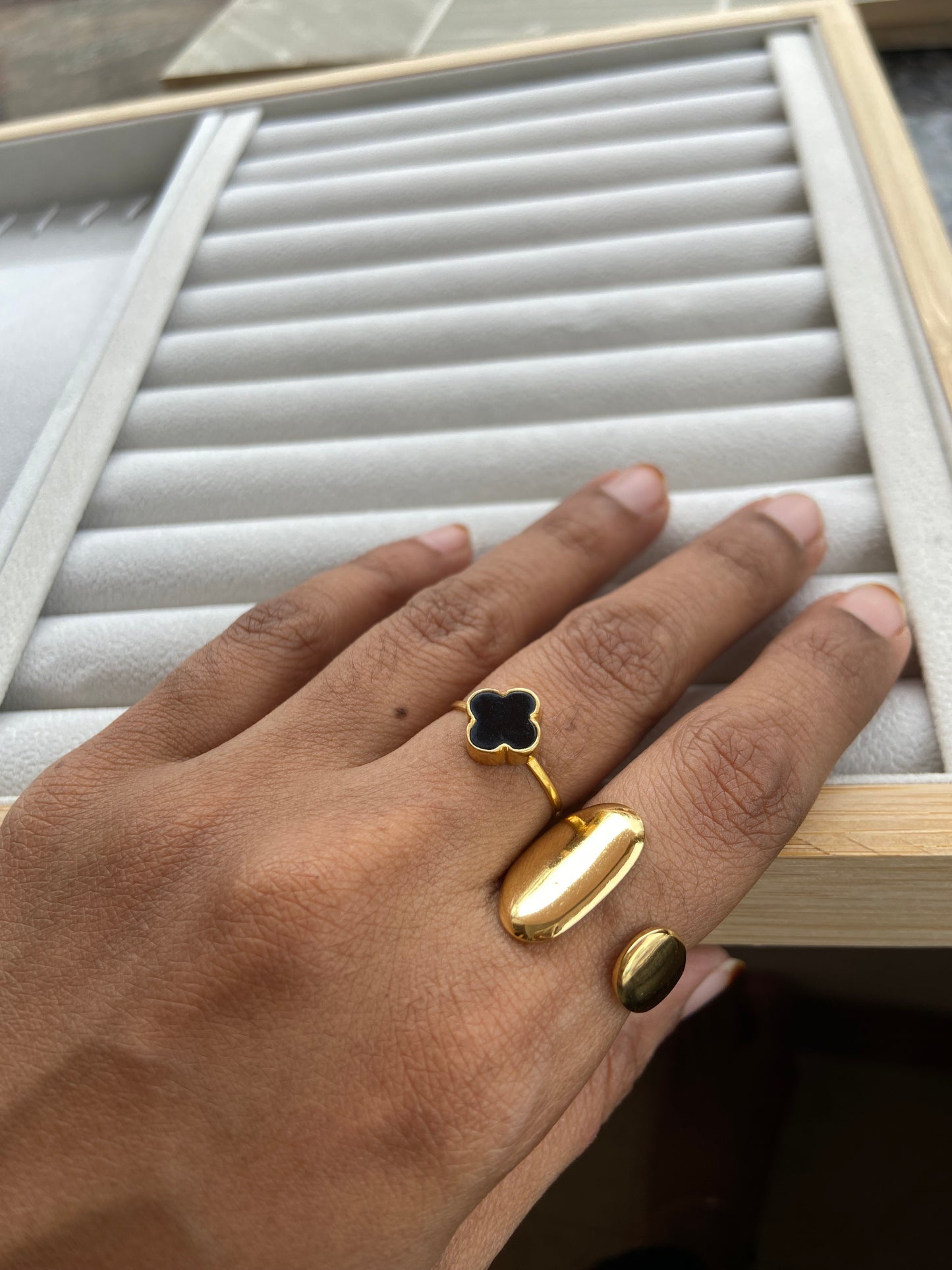 Anti tarnish saink ring
