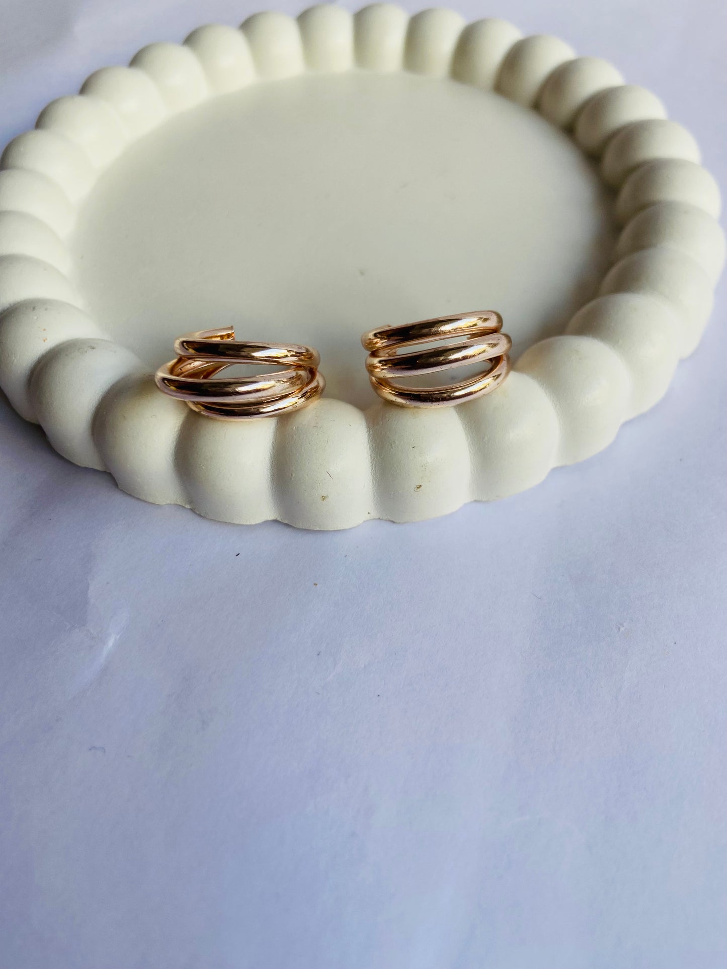 Hoop earrings