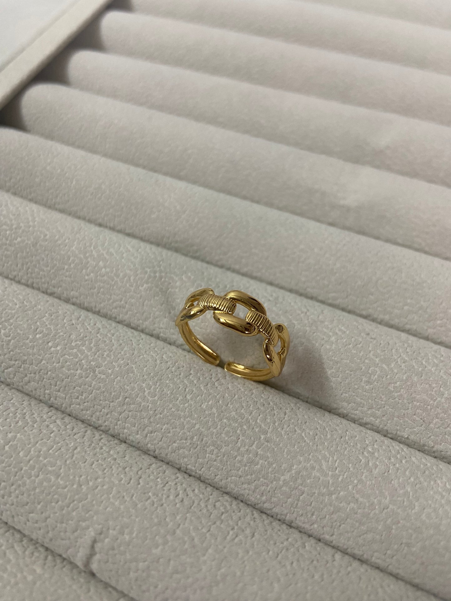 New anti tarnish ziya ring