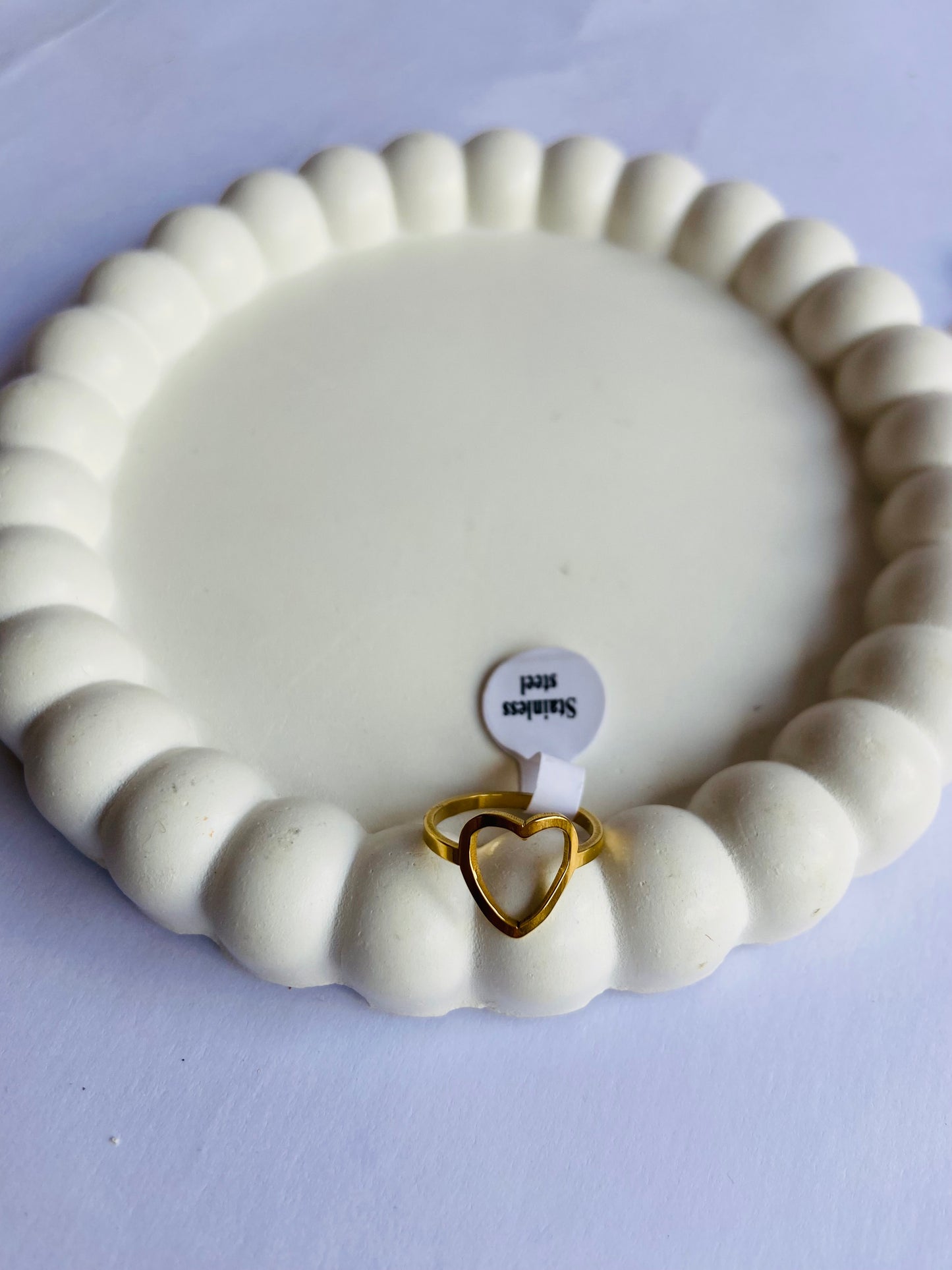 Anti tarnish ring