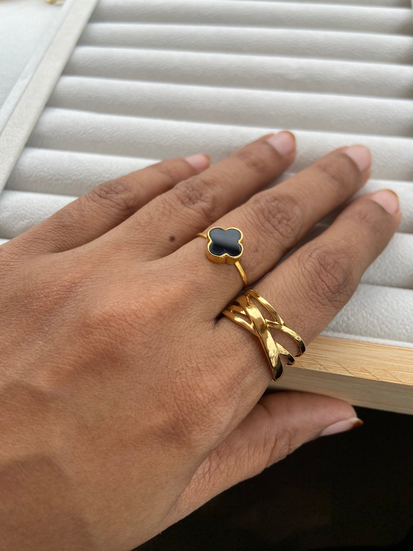 Anti tarnish zimal ring
