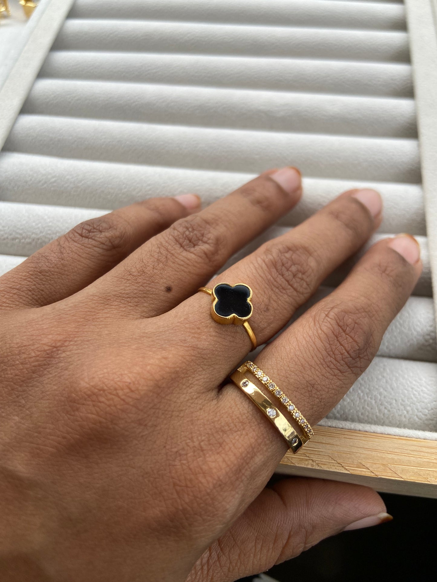 Anti tarnish ducker ring