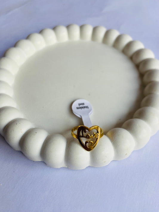 Anti tarnish ring