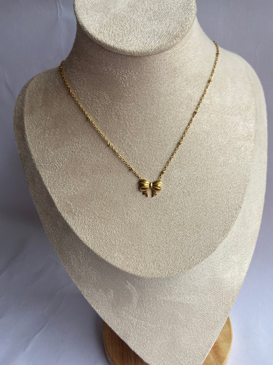 Anti tarnish pookie necklace