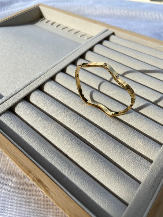 Anti tarnish tior bangle