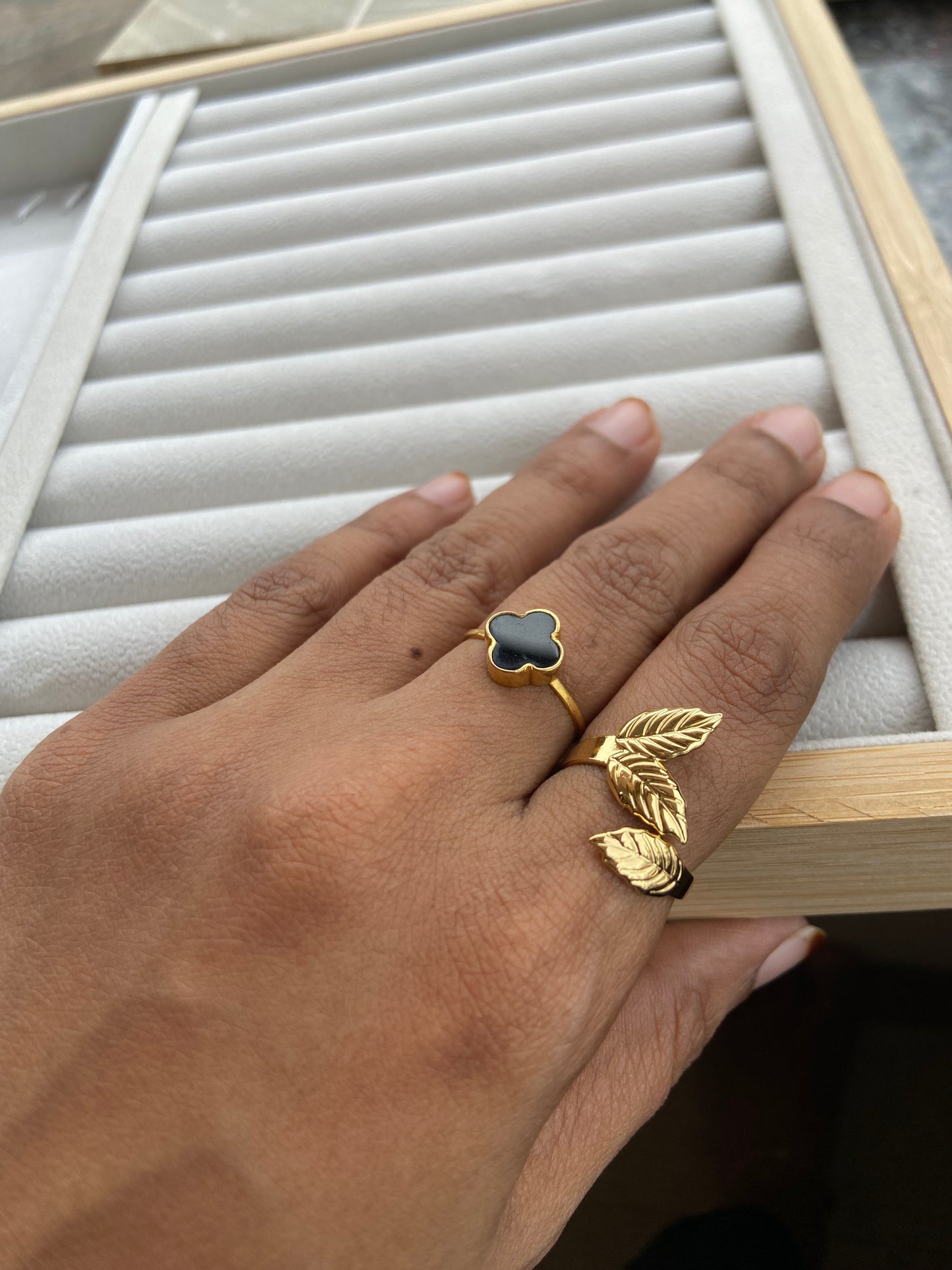 Anti tarnish breeze ring