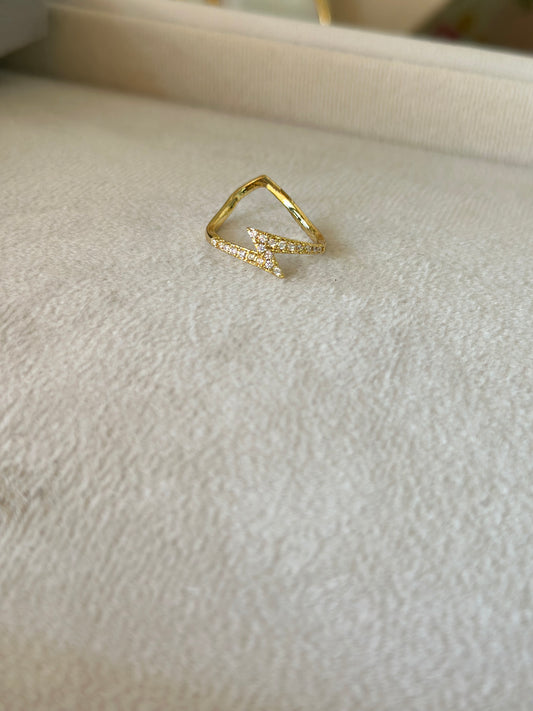 Anti tarnish stone ring