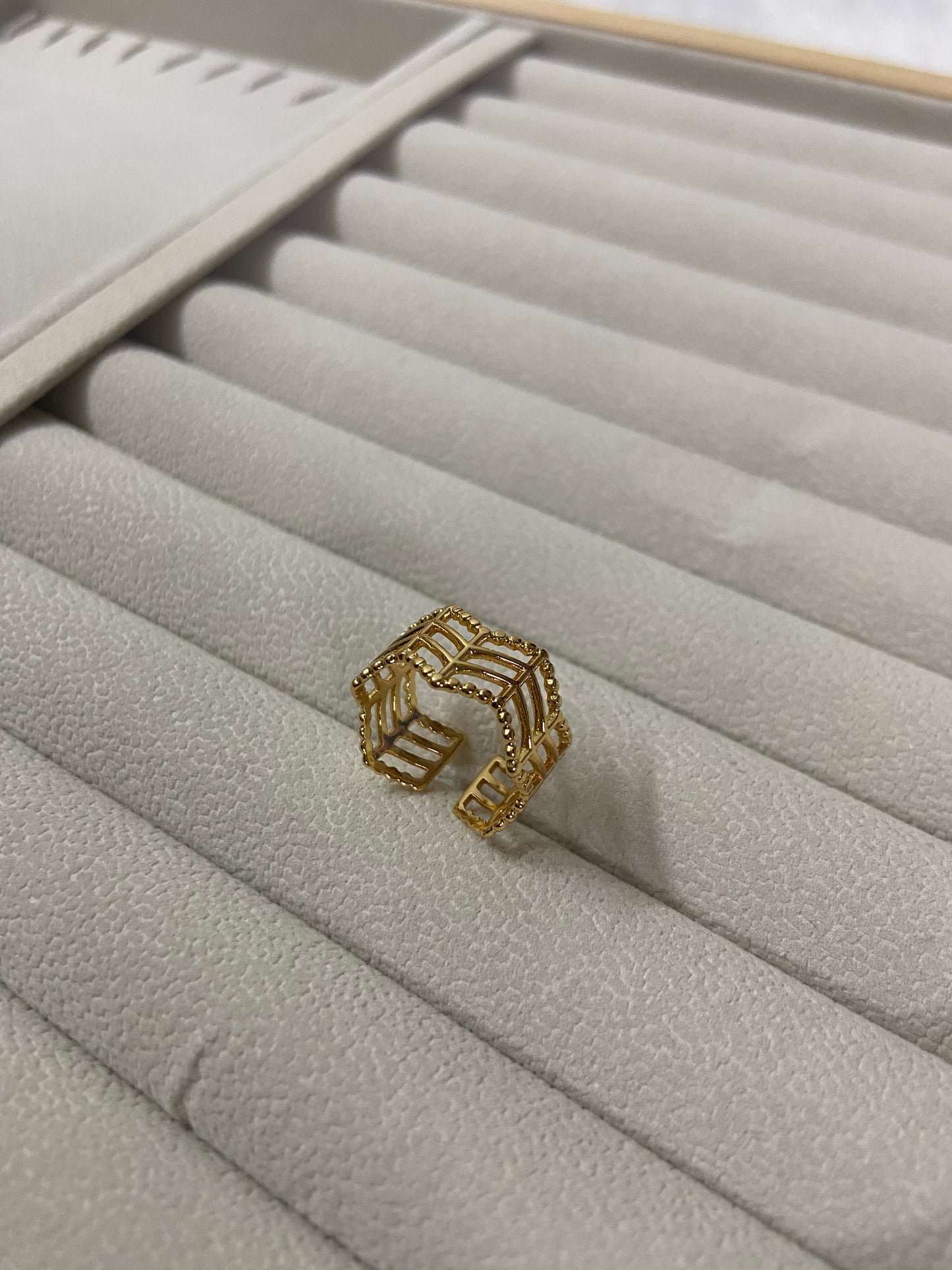 New anti tarnish fiya ring