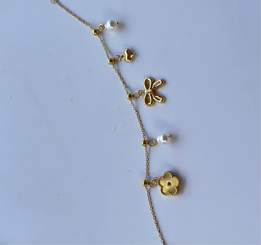 New anti tarnish cute charm bracelet