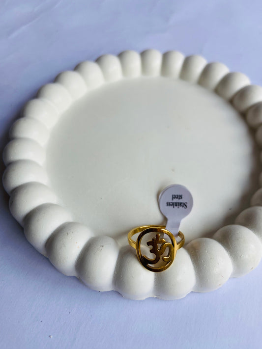 Anti tarnish om ring