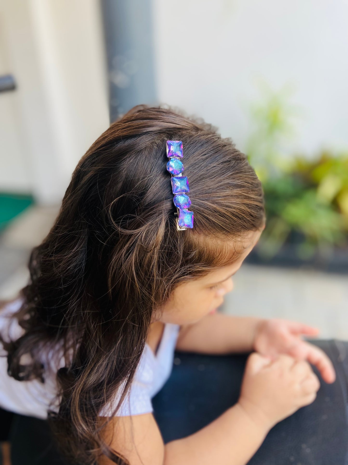 Korean diamond stone Hair clips