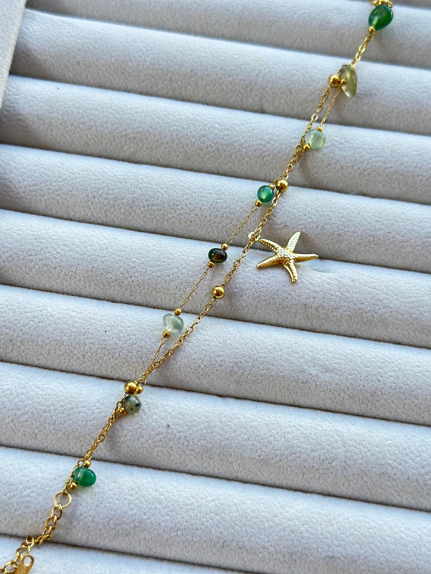 New anti tarnish ocean starry bracelet