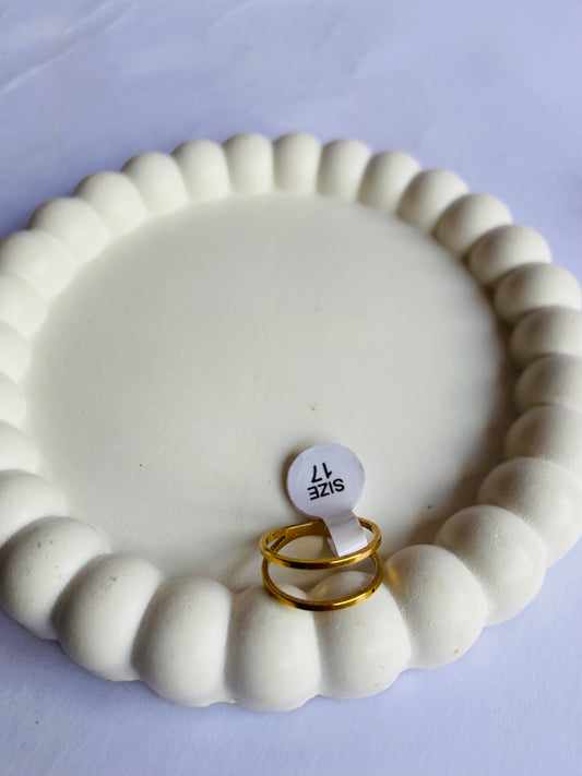 Anti tarnish ring