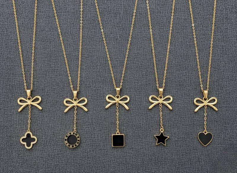 Anti tarnish hanging minimal chain