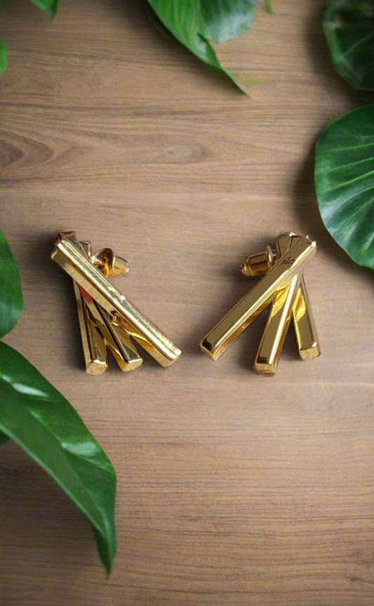 Anti tarnish stephy earring