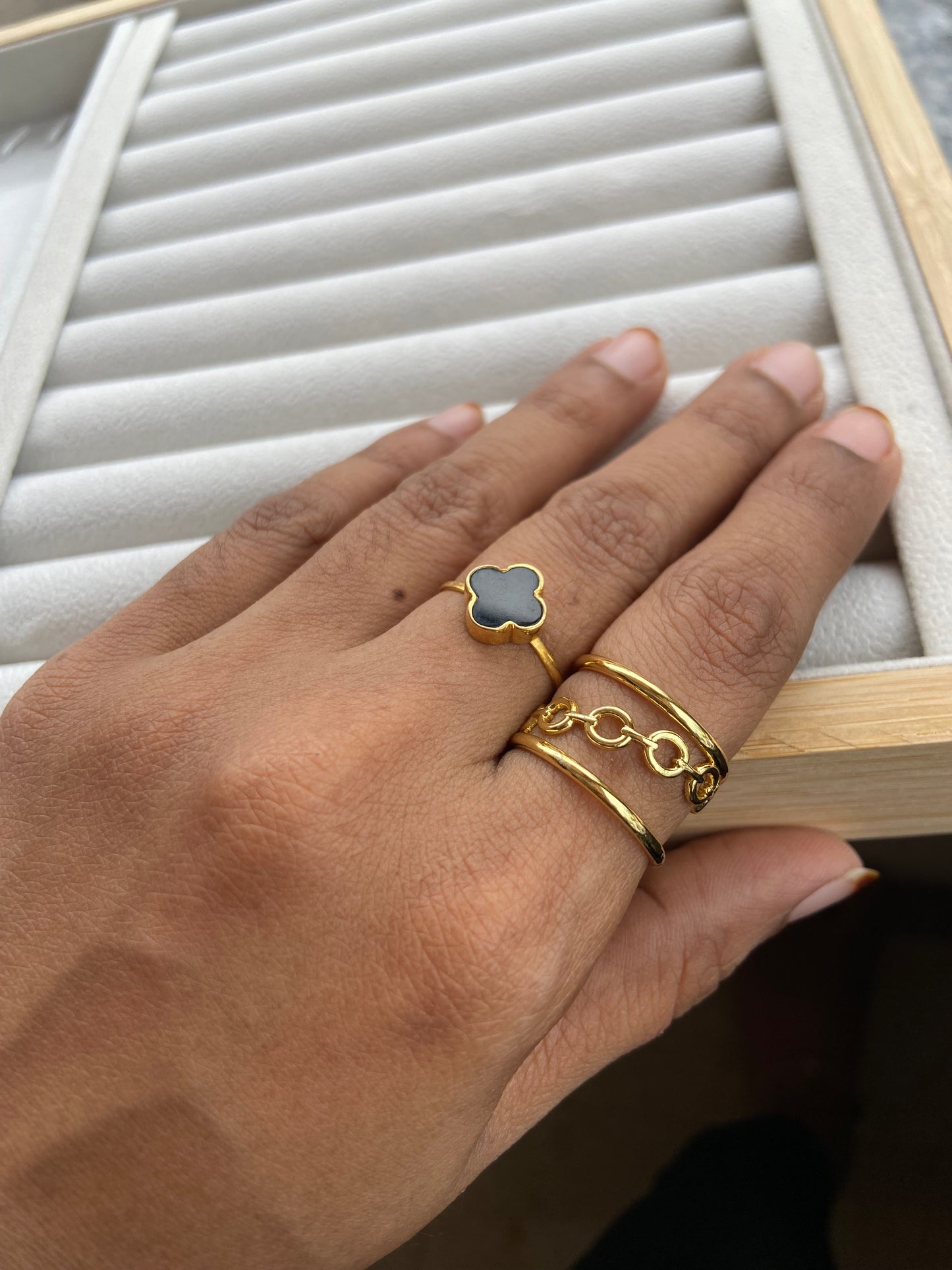 Anti tarnish wizz ring