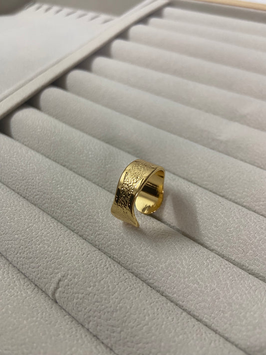 New anti tarnish flop ring