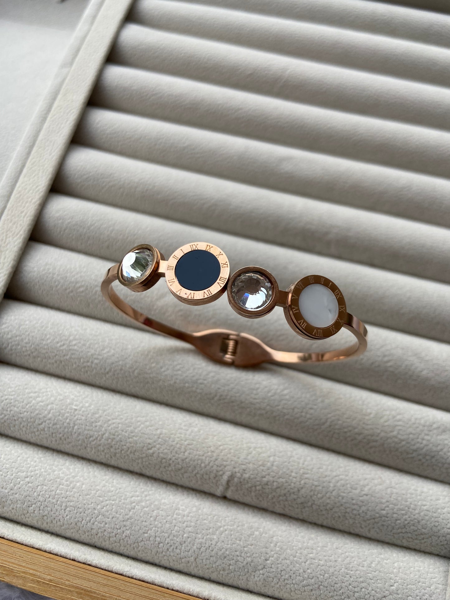 Anti tarnish handcuff bangle