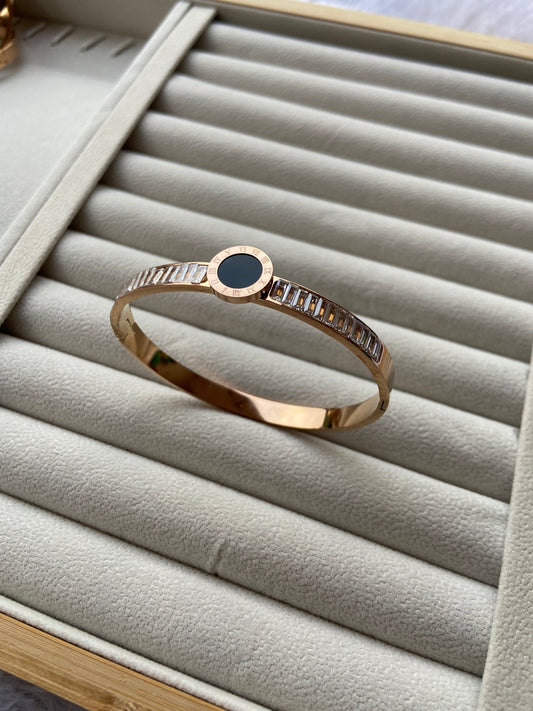 Anti tarnish watch pair bangle