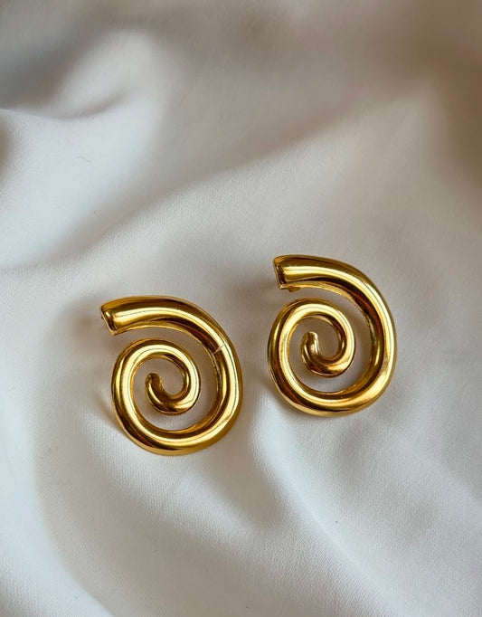 Anti tarnish thunder earring