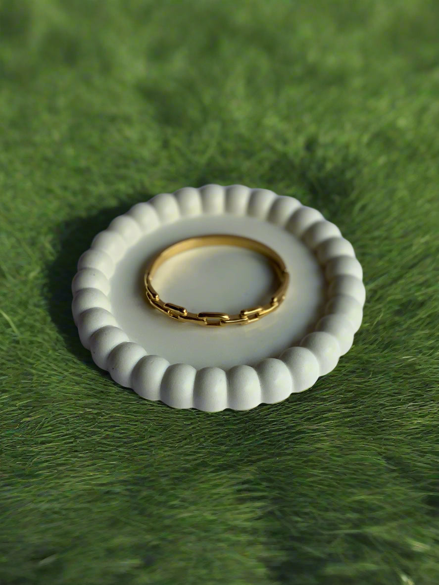 Anti tarnish wrist bangle