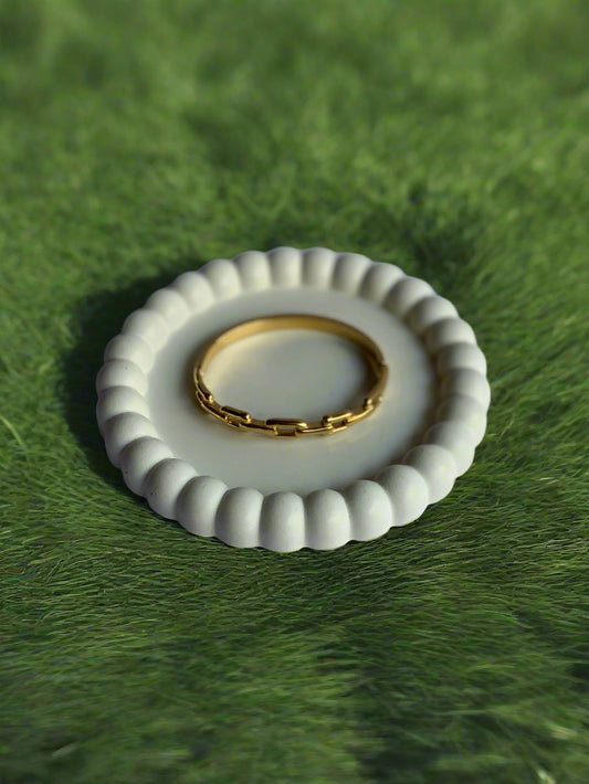 Anti tarnish wrist bangle
