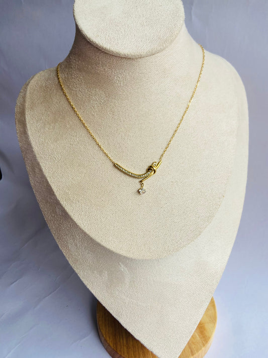 Anti tarnish sutra necklace