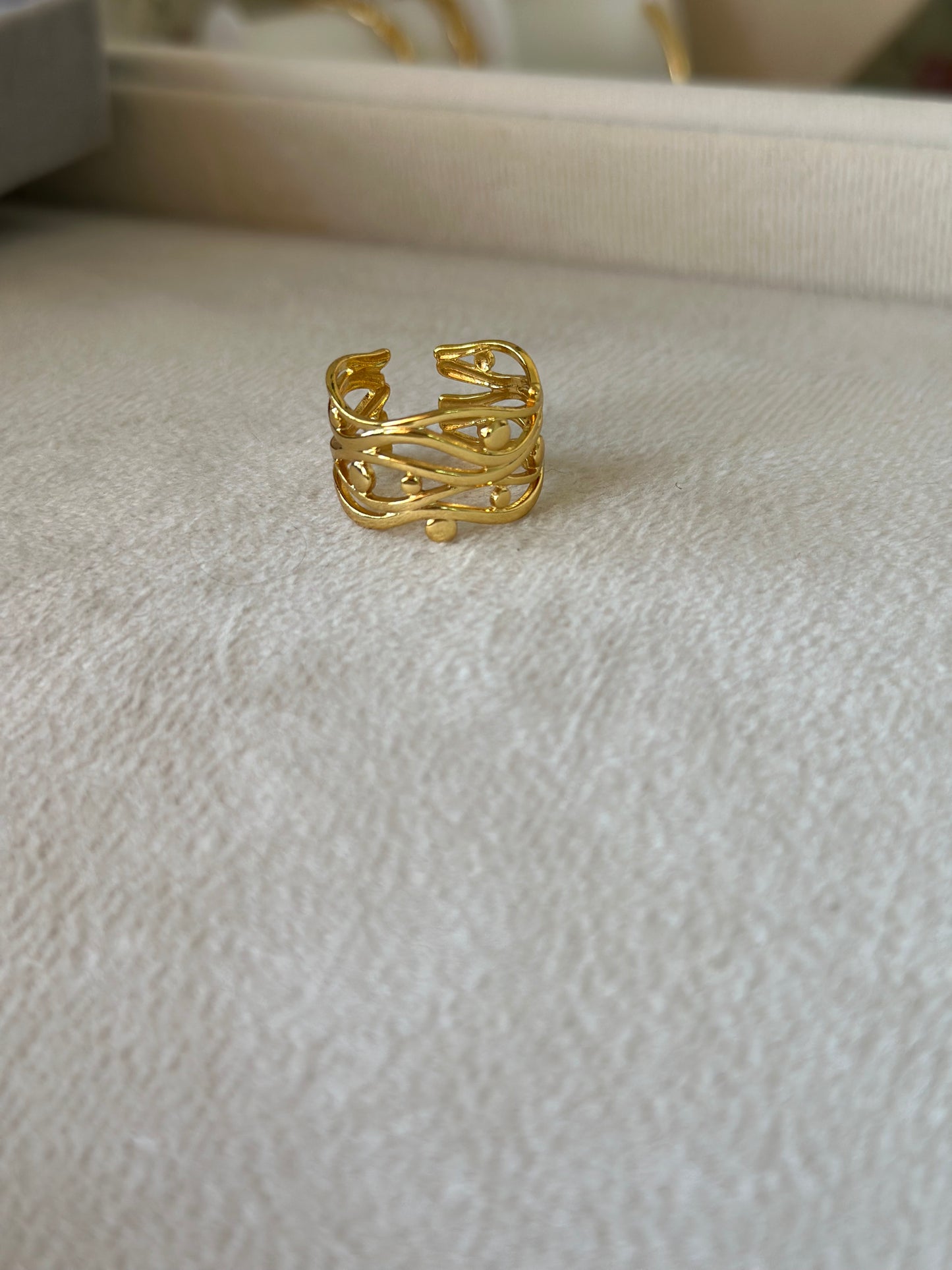 New anti tarnish ring