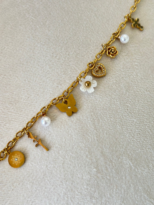 Anti tarnish cute charms fantasy bracelet