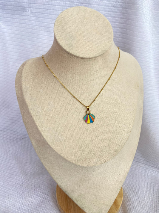 Anti tarnish kids balloon necklace
