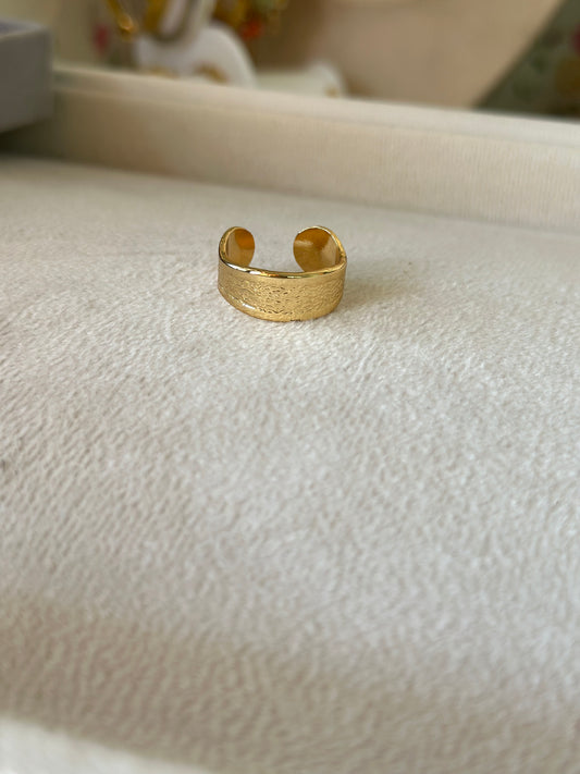 Anti tarnish adjustable ring