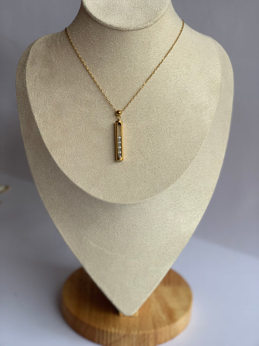 Anti tarnish gracy necklace