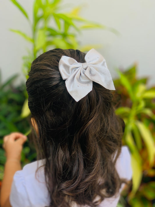 Hair bow tie clip(pair)