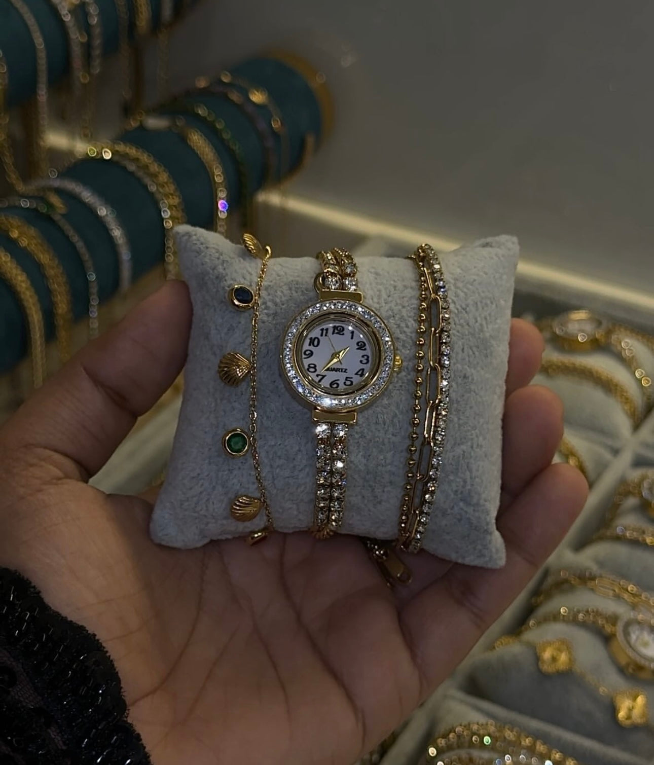 Anti tarnish Watch stack combo