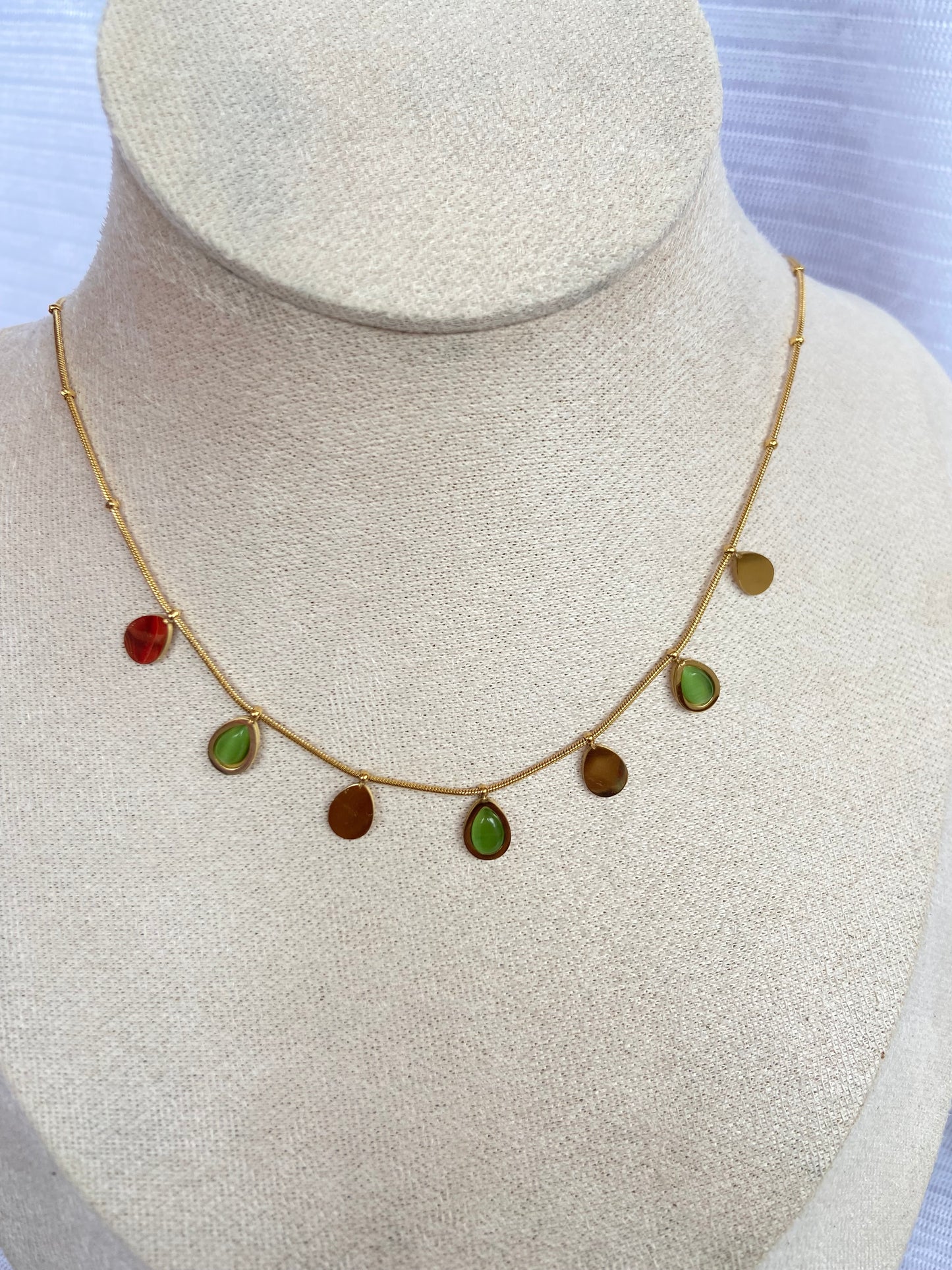Anti tarnish New frona necklace