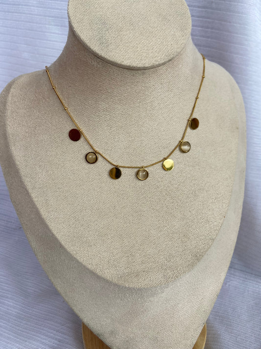Anti tarnish silora necklace
