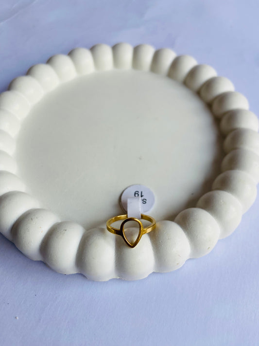 Anti tarnish ring