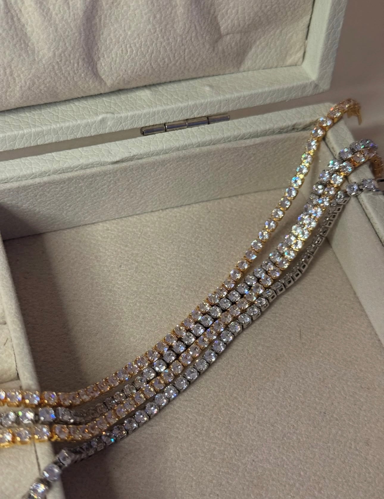Anti tarnish Tennis bracelet