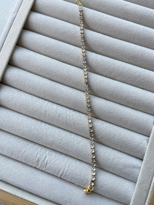 White stone bracelet